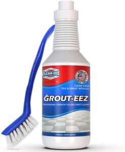 Clean-eez - Grout-eez Super Heavy-Duty Grout Cleaner Easy and Effective. Destroys Dirt and Grime with Ease. Safe for Colored Grout. Single Bottle and Handheld Options Available. 32 Ounce