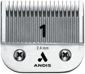 Andis Carbon-Infused Steel UltraEdge Dog Clipper Blade, Size-1, 3/32-Inch Cut Length (64070)