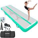 VOFiTNY All Purpose Gymnastics Air Mat 13’x3.3’x4’’ Sturdy Tumbling Track Cheer Mat for Home/Gym