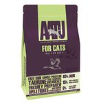 AATU 85/15 Complete Dry Cat Food, Duck 3kg - High Protein, Grain Free Recipe, No Artificial Ingredients