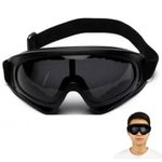 Autozap remium UV Protection Ski Goggles with Adjustable Elastic Strap - Windproof & Dust-Proof | Ideal for Cycling, Skiing, and Riding