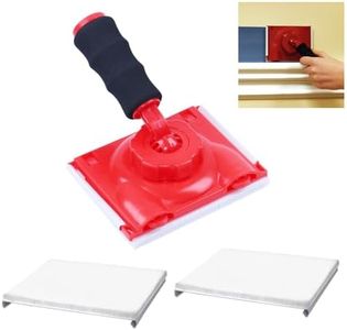 GesenWin ‎GRSL43 Paint Edger Trimmer with 2 Replacement Pads | Improved Guide Wheels | Edge Painting Tool for Walls, Ceilings, Corners & Trims | Paint Pad Applicator, Edge Trimmer & Paint Edger Tool