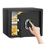 HSGCJS Biometric Fingerprint Safe, Home Safe Box with full Digital Keypad,Security Safe For Home,Office and Hotel-1.2 Cubic Feet