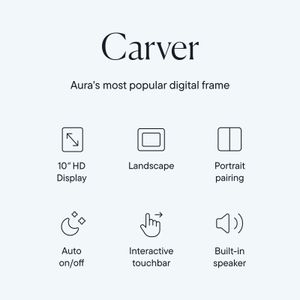 Aura 10" Digital Picture Frame – WiFi Smart Photo Display