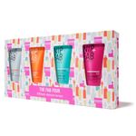 Nip + Fab The Fab Four Gift Set, Includes Bestselling Glycolic Scrub, Vitamin C Serum, Hyaluronic Hybrid Gel Cream and Salicylic Clay Mask, Perfect Gift for Secret Santa, Stocking Filler