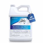 Black Diamond Marble & Tile Floor Cleaner. Great for Ceramic, Porcelain, Granite, Natural Stone, Vinyl & Linoleum . No-rinse Concentrate 1-Gallon