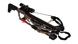 Barnett Explorer XP Crossbow Package with 2 Carbon Arrows a Lightweight Quiver & Rope Cocking Device, XP370, MO Break Up Camo