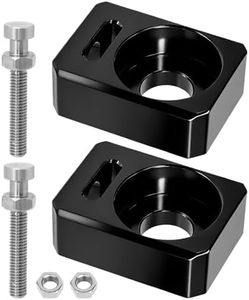 Sur Ron Rear Axle Block, Chain Adjuster Axle Tensioner Electric Dirt Bike CNC Chain Adjuster Screw for Surron Light Bee S/X Segway X160/X260 Models (Black), Ebike