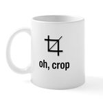 CafePress Oh, Crop Mug Mugs 11 oz (325 ml) Ceramic Coffee Mug