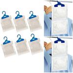 ADEPTNA Set of 6 Interior Hanging Wardrobe Dehumidifier - Helps Stop Damp Mould Mildrew Condensation etc