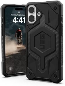 URBAN ARMOR GEAR UAG-IPH24LB-PMS-CF iPhone 16 Plus 2024 Shockproof Case, MAGSAFE Compatible, Monarch PRO Carbon Fiber