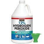 HARRIS 12% Concentrated Food Grade Hydrogen Peroxide, 128oz, for Kitchen, Bath, Laundry, Home and Garden