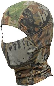 wtactful Camouflage Balaclava Face Mask Hood Ninja Outdoor Cycling Motorcycle Hunting Hiking Tactical Airsoft Paintball Gear Wind Dust Sun UV Breathable Full Face Mask SC-02