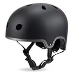 Micro Scooters | Bike/Scooter Deluxe Children's Helmet | Cycling Accessories | Adjustable Headwear | Boys & Girls | 51-58cm | Black