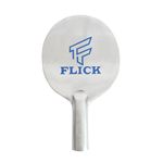 FLICK Steel Table Tennis Racket for Shadow Practice - Training Equipment Ideal for Precision Practice Sessions & Technique Refinement- 500 GMS