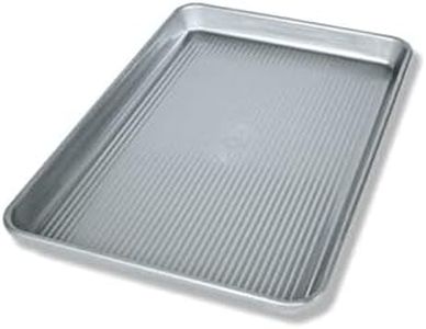 USA Pan Bakeware Jelly Roll Pan, Warp Resistant Nonstick Baking Pan, Made in The USA from Aluminized Steel