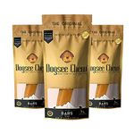 Dogsee Chew Large Chew Bar | 100% Natural Himalayan Chews for Dogs | Smoke Dried Natural Chew Bars | Chew Sticks for Dogs | Long Lasting Dog Chews - (Large Bars Pack of 3)