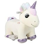 Costzon Kids Ride on Unicorn, 6V Ba