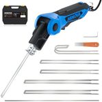 MINOVA 250W AC Rotatable Electric Hot Knife, Foam Cutter Cutting Tool Kit, Full-body Air Cooling System Foam Cutter for EPP, EPS, XPS, EVA, EPE, PU, KT Board, Sponge