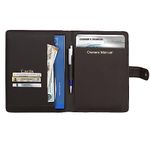 Storite Car Document Holder Owner Manual, Document Storage for Registration & Insurance Card, Driving Licence, RC Book