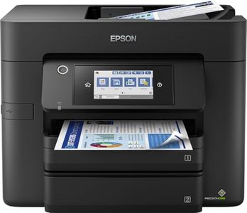 Epson WorkForce Pro WF-4830 | 4-in-1 Printer - Duplex Printing, Scan, Copy, Fax - WiFi Direct, Ethernet, 25ppm Black/12ppm Colour, PrecisionCore, ADF, Mobile, Compact