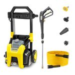 Kärcher Pressure Washer K1800PS, Max 2250 PSI, 3 Spray Nozzles, Detergent Tank, for Cars, Driveways, Siding, Patios, 1.46 max. GPM
