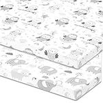 Travel Crib Fitted Sheets for Baby 