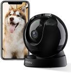 Imou 5MP Security Camera Indoor 360°, Pet Dog Camera Baby Monitor, AI Human Detection, Smart Tracking, Siren Spotlight, Night Vision, 2-Way Audio, Privacy Mode, Works with Alexa