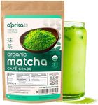 AprikaLife Organic Matcha Powder Tea, 1.1 lb/ 500g - Premium Culinary Grade, Japanese Green Tea Matcha for Matcha Latte, Baking, Smoothies