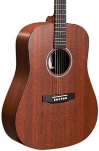 Martin D-X1E Mahogany Left-handed Acoustic-electric Guitar - Figured Mahogany