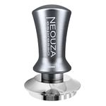 NEOUZA Espresso Tamper 53mm Spring Loaded for Coffee Machine Accessories,Anti-Stick Self-Leveling,Refined Handle,Stainless Steel Flat Base