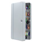 Helix 521110 Key Safe Cabinet (100 Key Capacity) White