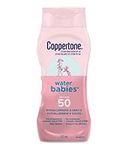 Coppertone Waterbabies Sunscreen Lotion Spf 50, Water Resistant Sun Protection for Babies, Gentle Sunscreen Face and Body Lotion for Baby, 237 ml.