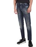 U.S. POLO ASSN. Men's Slim Fit Jeans (UDJENO0116_Dark Blue_30)