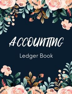 Accounting Ledger Book: Large Simple Accounting Ledger for Bookkeeping Business Ledger for Personal Use or Small Business Income and Expense Tracker Log Book - 112 Pages