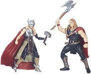 Marvel Legends Series Defenders of Asgard Marvel's Odinson and Thor (Female) Action Figures 3.75 Inches