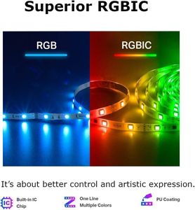 Tapo Smart LED Strip Light, 5m – Customizable Color Lighting