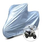 Neodrift 'SilverMax' Bike Cover for TVS Jupiter (All-Weather Motorcycle Protection, Water & UV Resistant, Dustproof, Windproof).