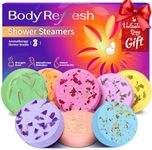 Shower Steamers Aromatherapy - 8 Pack Shower Bombs with Natural Essential Oils, Birthday Gifts for Women Self Care Relaxation Home SPA Stress Relief, Valentines Day Gifts for Her, Mom, Women