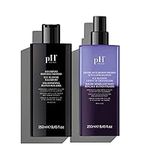 pH Labs Ice Blonde Shampoo & Leave-In Detangler Spray - Moisturizer for Blonde Hair Enriched with Illipe Butter and Jasmine Flower Extract (8.45 oz)