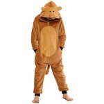 A2Z 4 Kids Animal Onesie for Kids Girls Boys Super Soft Costume Onesie - E.S Camel 9-10