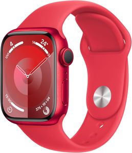 Apple Watch Series 9 GPS 41mm – Pink Aluminum, Light Pink Sport Loop, Fitness Tracker