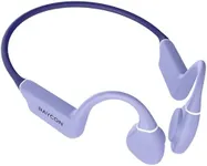 Raycon Everyday Bone Conduction Headphones Bluetooth - Open Ear Running Headphones, Sweat & Water-Resistant Earbuds with Mic for Sports & Workouts, 13hr Playtime (Purple)