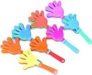 60 Packs of Clappers Plastic Noise Makers, Colorful Plastic Hand Clappers - Ideal Party Favors for Ultimate Fun, Perfect for Sporting Events, Birthday Bashes, Party, and Graduation Celebrations.