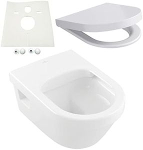 WC Villeroy und Boch Omnia architectura DirectFlush Spülrandlos, mit Beschichtung, Deckel zum abnehmen und Schallschutz !