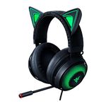 Razer Kraken Kitty RGB USB Gaming Headset: THX 7.1 Spatial Surround Sound - Chroma RGB Lighting - Retractable Active Noise Cancelling Mic - Lightweight Aluminum Frame - for PC - Classic Black