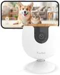 Furbo Mini New Pet Camera: Home Security Camera with Barking or Meowing Alerts, Cat or Dog Camera with Phone App, Smart Home Indoor Cam with 2-Way Speaker and Night Vision (No Subscription Required)