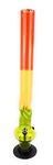 Huge 22INCH (~55CM) Acrylic Rasta Bong - Choose from 4 Different Designs - Rasta Colur (Ice Bouncer)