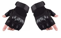 Work Gloves With Leather Knuckles