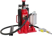 BIG RED 12 Ton (24,000 LBs) Torin Pneumatic Air Hydraulic Car Bottle Jack for Auto Repair and House Lift, Red, TAM91206